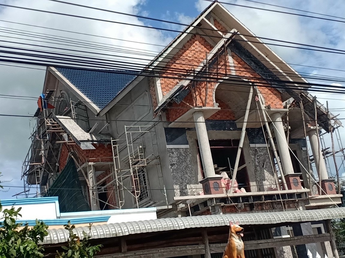 cong trinh son noi that va ngoai that cho nha biet thu 2