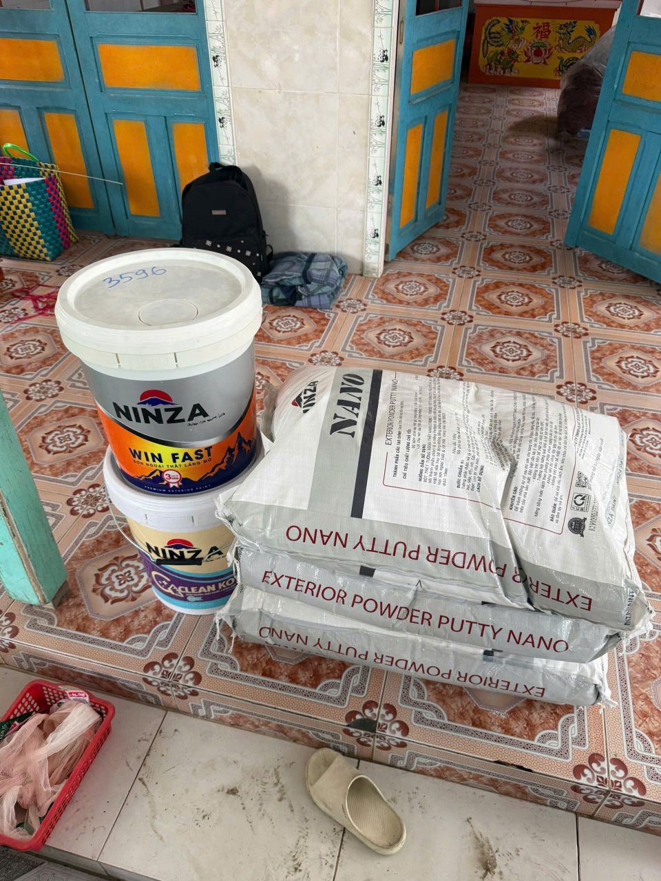 cung cap son akyo va bot tret ninza nano cho nha o chi lien khu vuc rach ba trom tai lap vo tinh dong thap 2