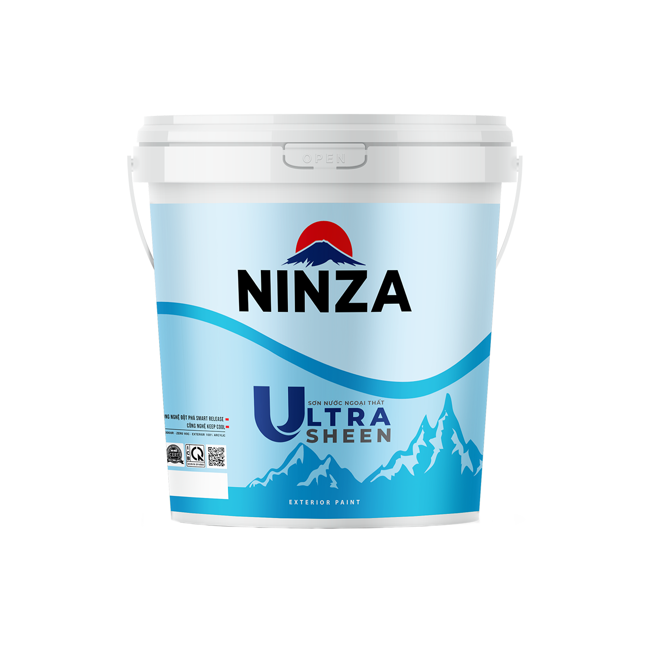 Sơn ngoại thất (Bóng Sáng, bền màu, Bảo vệ 6 năm) ULTRA SHEEN